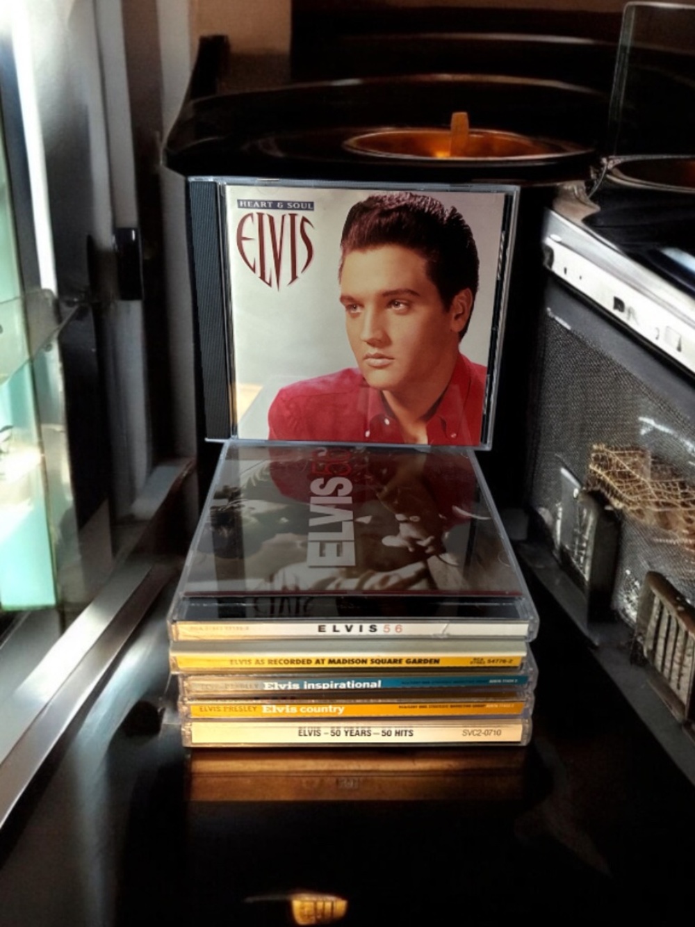 Collection of Seven ELVIS PRESLEY RCA Music CDs - One CD in Original Wrapping